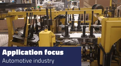 Application focus - automotive industry