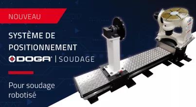 Nouveau positionneur de soudage robotisé DOGA | SOUDAGE