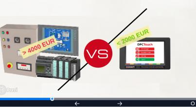 Interface DOGA DPC Touch vs / PLC 