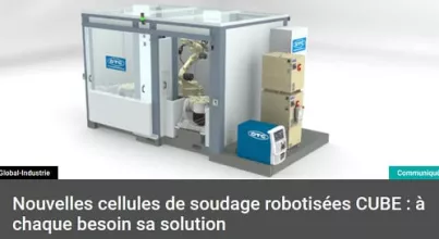 Cellule de soudage robotisé CUBE OTC