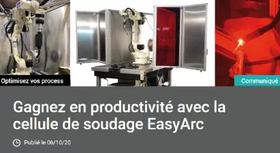 Article de presse cellule de soudage OTC EasyArc