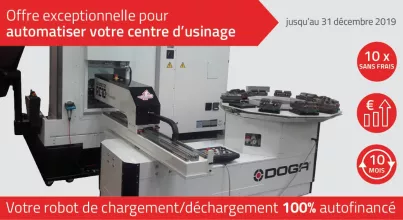 Robot de chargement-déchargement de palette autofinancé