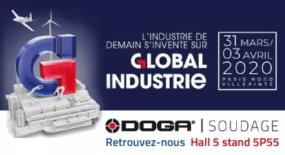 Retrouvez DOGA | SOUDAGE au salon Global Industrie