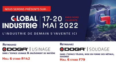 DOGA expose au salon GLOBAL INDUSTRIE