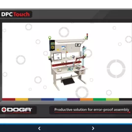 L'interface de gestion de séquence d'assemblage DPCTouch