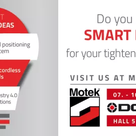 DOGA exhibits at the Motek show 2019