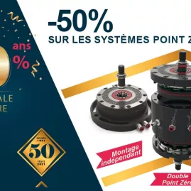 OFFRE SPÉCIALE GERARDI -50% sur les systèmes POINT ZÉRO en février 2021