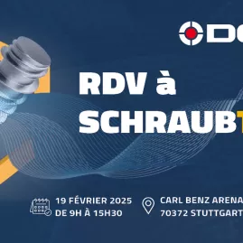 Salon SCHRAUBTEC le 19 février à Stuttgart