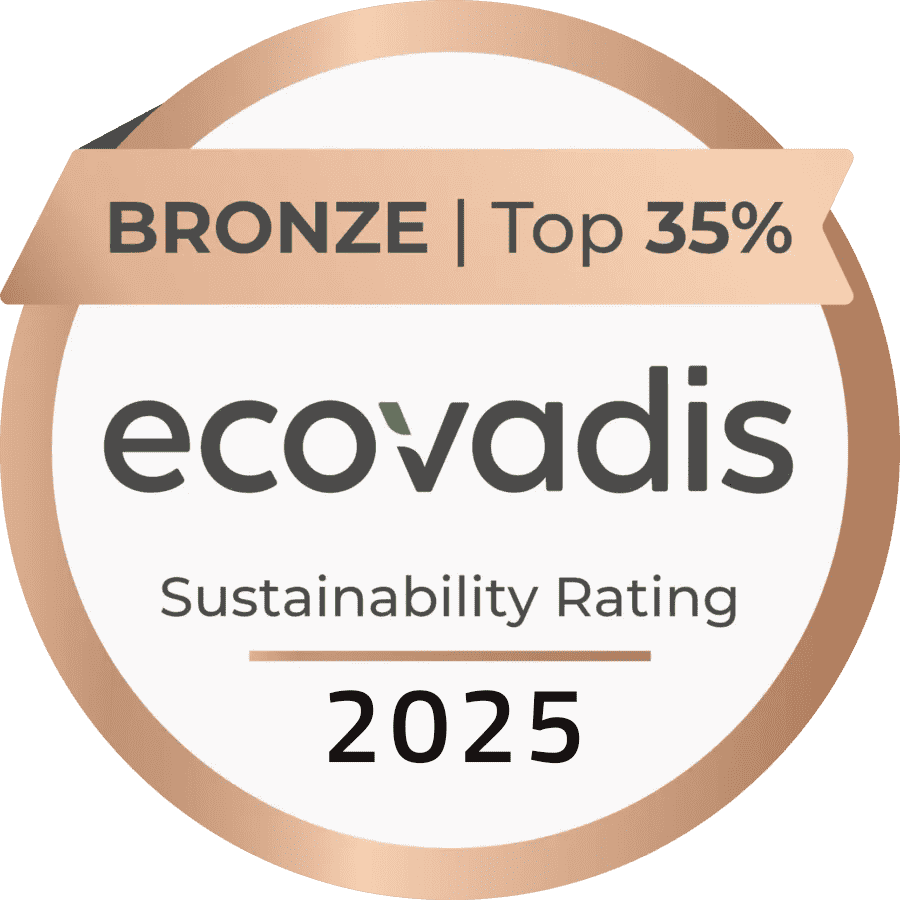 Médaille ECOVADIS bronze 2025