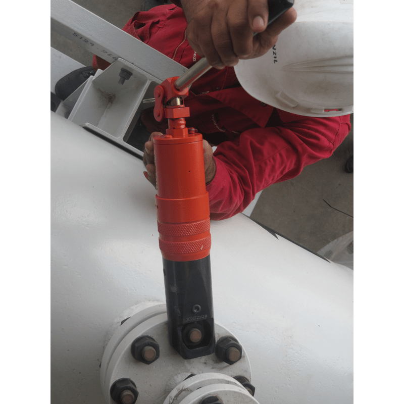 Tête de diviseur d'écrou hydraulique sans pompes Outil de coupe d